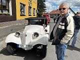 Jízda historických vozidel po Pašeráckých stezkách v obci Rybník.