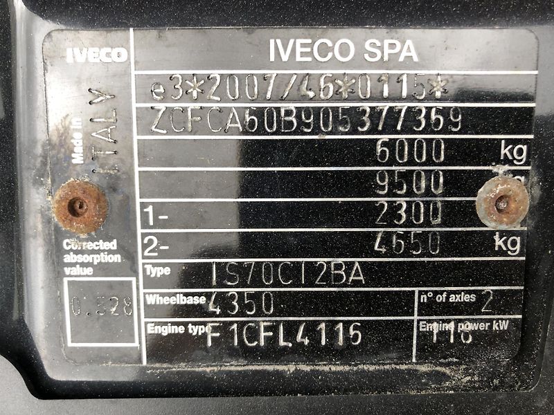 Iveco Daily (2020) 60C16 novy nosič kontejneru - fotka 13 z 15