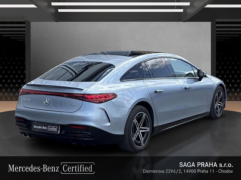 Mercedes-Benz Třídy E EQS Berline EQS 580 4MATIC Ele - fotka 4 z 18