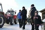 Přehlídka traktorů v Chmelišti. Foto: Richard Karban