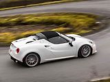 Alfa Romeo 4C Spider.