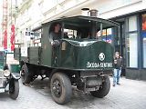 Škoda Sentinel z brněnského Technického muzea při oslavách 140 let zdejší MHD.