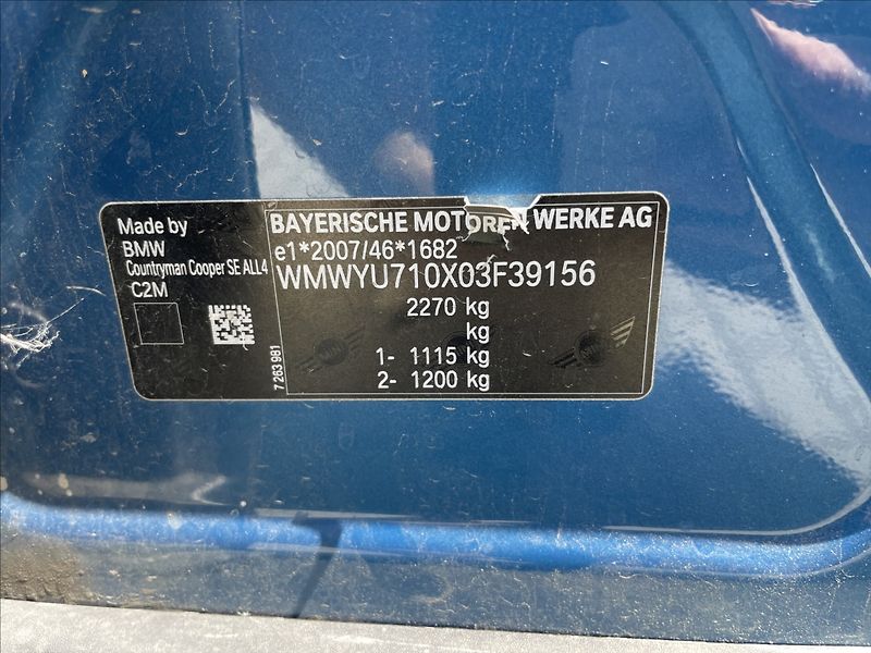 Mini Countryman 1,5 SE ALL4 AUT. PLUG-IN 165kw - fotka 25 z 37