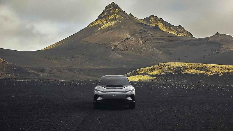 Faraday Future FF91 na Pikes Peak.