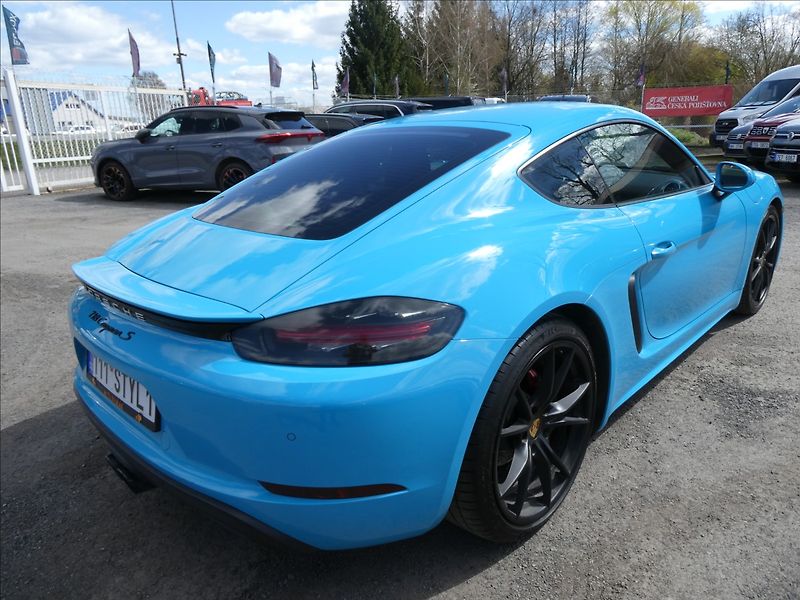 Porsche Cayman 2,5 S 257kW MIAMI BLUE, DPH - fotka 9 z 43