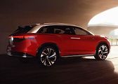 Koncept elektrického SUV Volkswagen ID. Roomzz