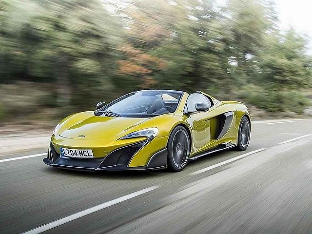 McLaren 675LT Spider.