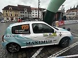 Start 58. ročníku Rallye Šumava na náměstí v Klatovech