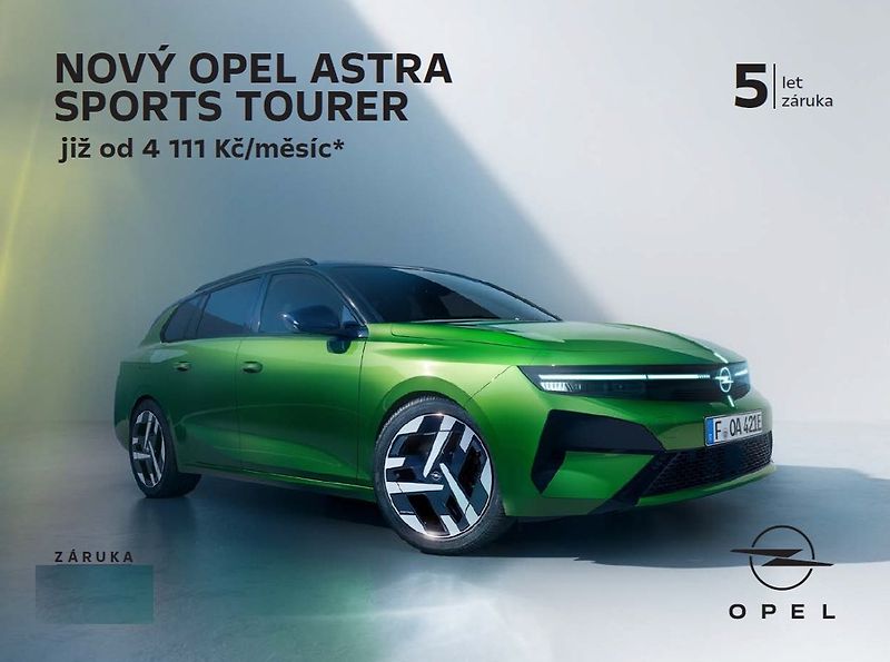 Opel Astra (2026) ST GS 1.5 BlueHDi 130k EAT8 - fotka 2 z 26