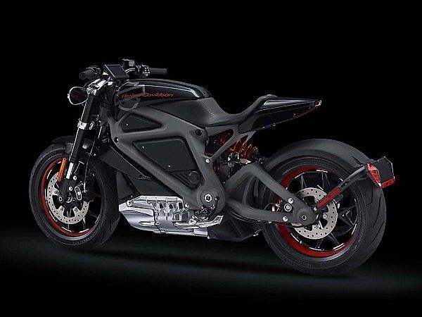 Elektrický motocykl Harley-Davidson LiveWire.