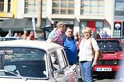 Prvomájová jízda automobilových veteránů 2025 v Ústí nad Labem.