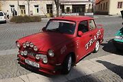 V Příbrami se sjela historická auta a motorky v rámci tradiční akce Česká Route 66.