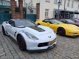 V Plzeňském Prazdroji si dali sraz příznivci amerických sportovních vozů Corvette.