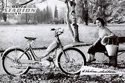 Moped Stadion S 11 - historické propagační foto