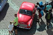 Již 8. ročník tradičního zlínského setkání všech majitelů vozů značky Škoda vyrobených do roku 1994. Náměstí Míru ve Zlíně.