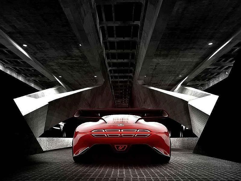 Koncept Mercedes-Benz AMG Vision Gran Turismo.
