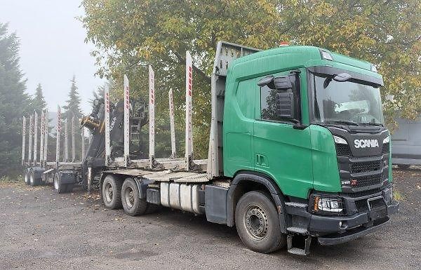 Scania (2019) R500 lesovůz 35/26t 6x4 + HR - fotka 2 z 10