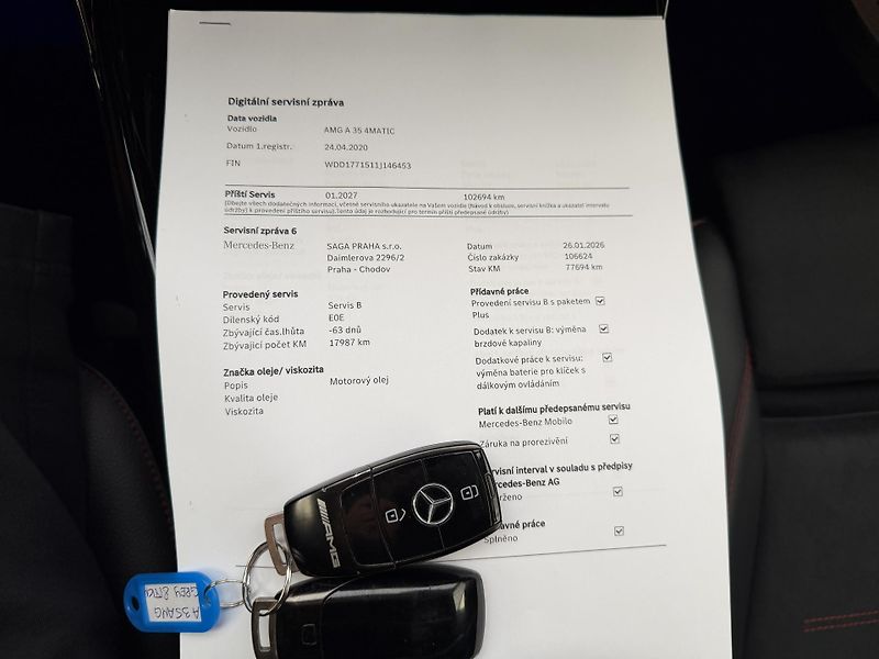 Mercedes-Benz Třídy A A35AMG*225kw*4x4*Panorama* - fotka 37 z 44