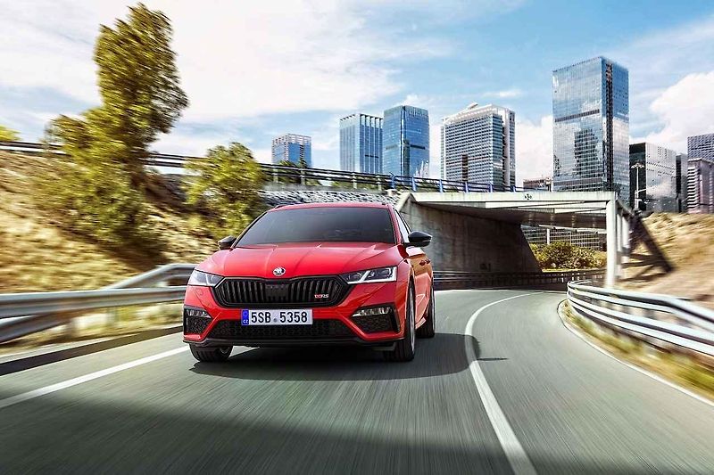 Škoda Octavia RS čtvrté generace ve verzi iV