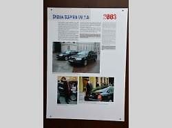 Z výstavy S prezidentem do Lán aneb prezidentské automobily ze sbírek Národního technického muzea.