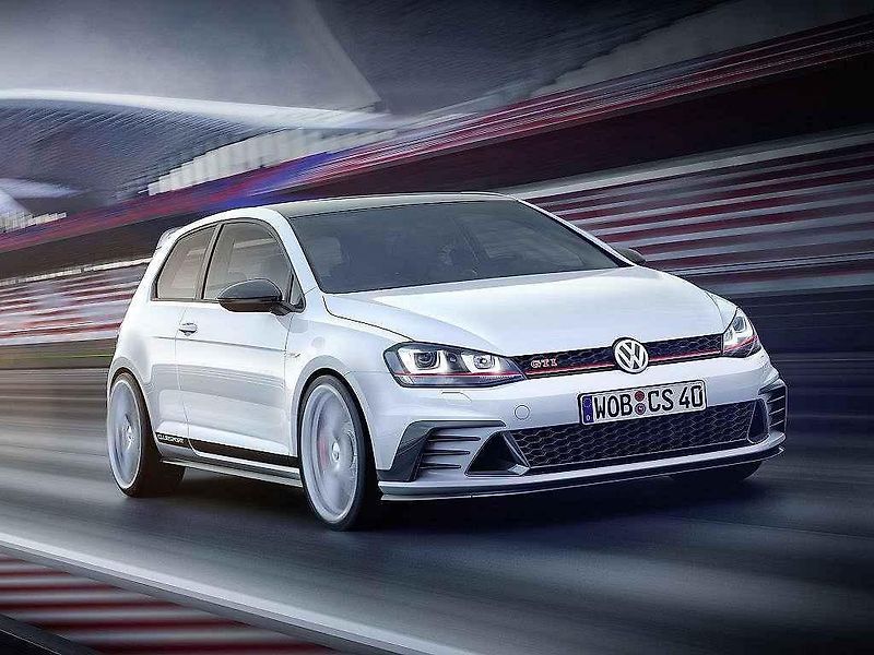 Koncept Volkswagen Golf GTI Clubsport.