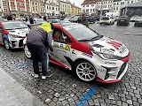 Start 58. ročníku Rallye Šumava na náměstí v Klatovech