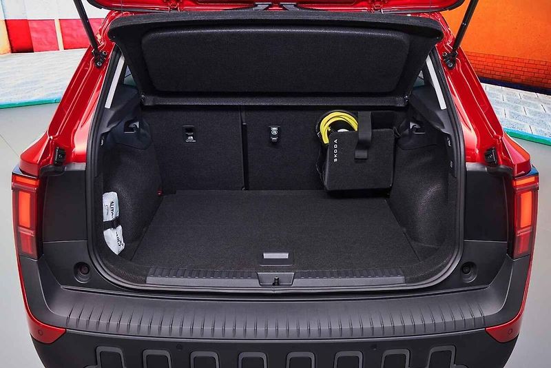 Epiq, nový malý typ elektromobilu automobilky Škoda, při své premiéře v Curychu.