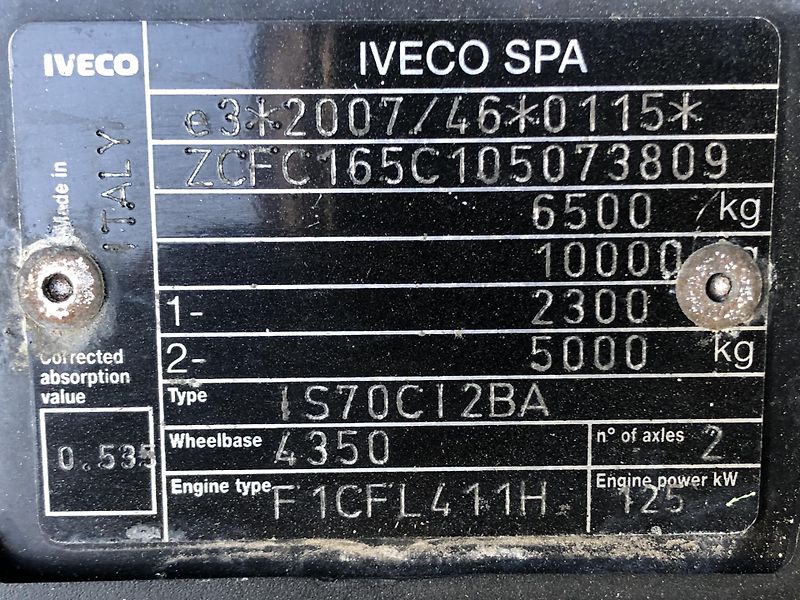 Iveco Ostatní (2016) 65C17 novy nosič konteru - fotka 11 z 12