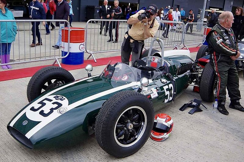 Copper T51 Climax F1, na kterém Jack Brabham v roce 1959 získal první titul mistra světa.