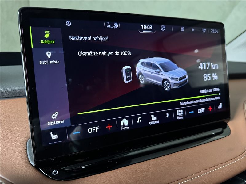 Škoda Enyaq 80 LED Matrix Assist Tepelko - fotka 35 z 50