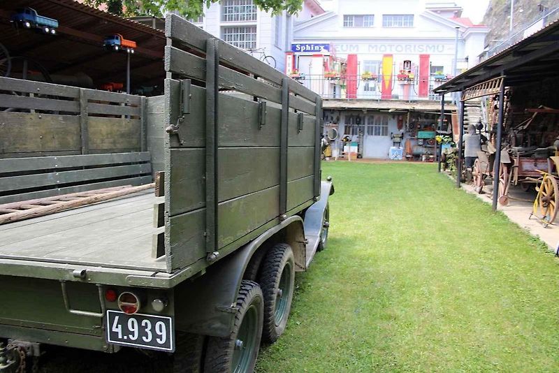 Vojenská Tatra 72 vyhrála na Veteranfestu první místo ve své kategorii.