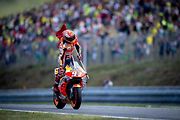 Finálový závod MotoGP Velká cena České republiky, závod mistrovství světa silničních motocyklů v Brně 4. srpna 2019. Na snímku Marc Marquez (SPA).