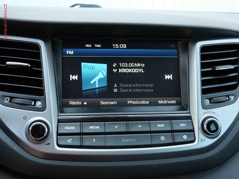 Hyundai Tucson (2017) 2.0 CRDi 4x4, ČR, Navigace - fotka 13 z 20
