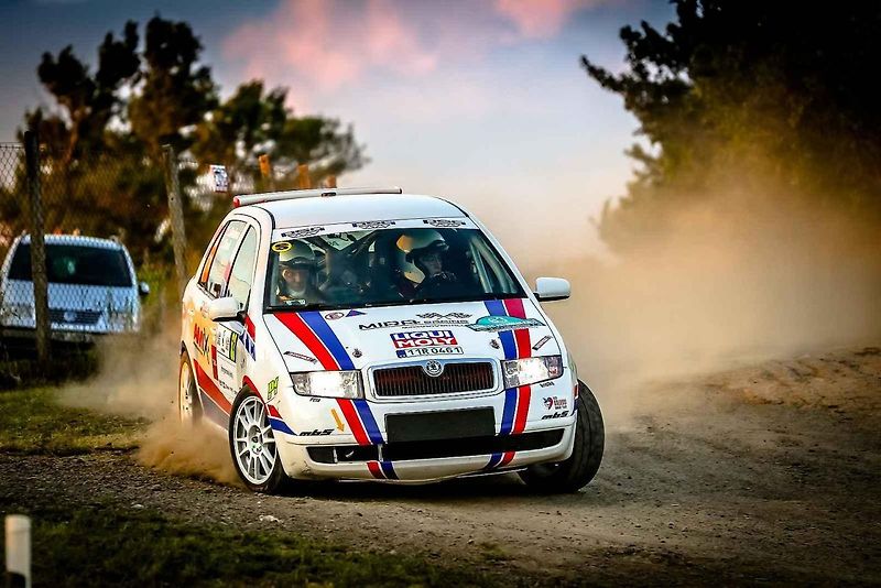 Rallye Český Krumlov 2024. Eliška Slavíková.