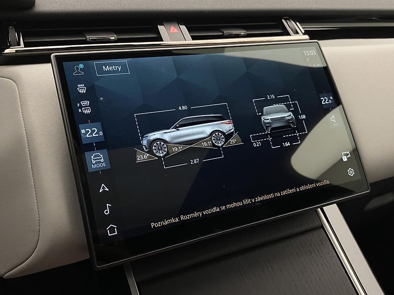 Land Rover Range Rover Velar D300 DYNAMIC SE AWD AUT CZ - fotka 45 z 50