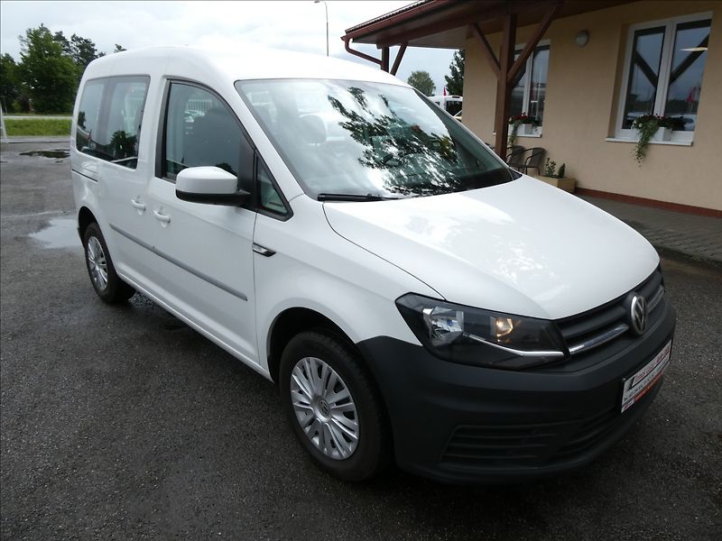Volkswagen Caddy 2,0 TDi 1.majitel,závěs,tempom - fotka 5 z 49