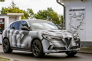 Alfa Romeo Stelvio Quadrifoglio na Nürburgringu.