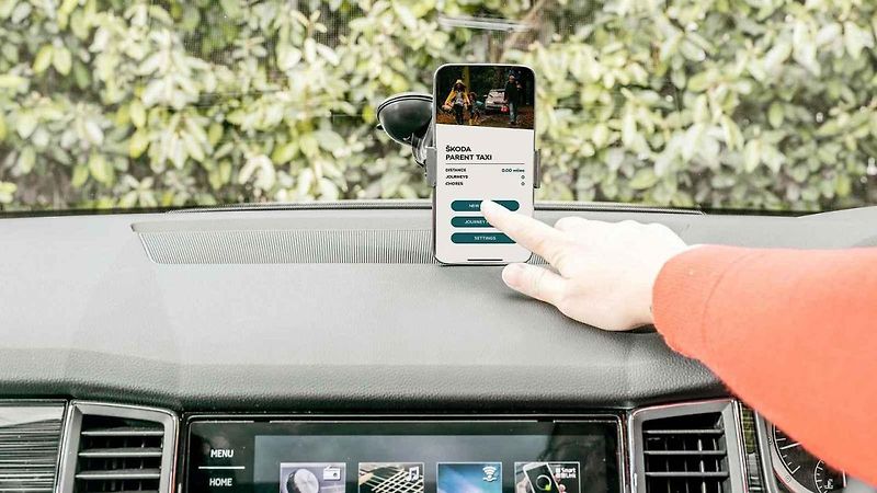 Škoda Parent Taxi App
