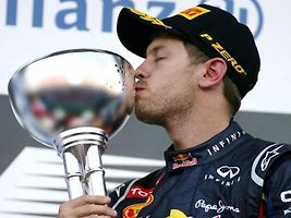 Sebastian Vettel triumfoval ve Velké ceně Japonska.