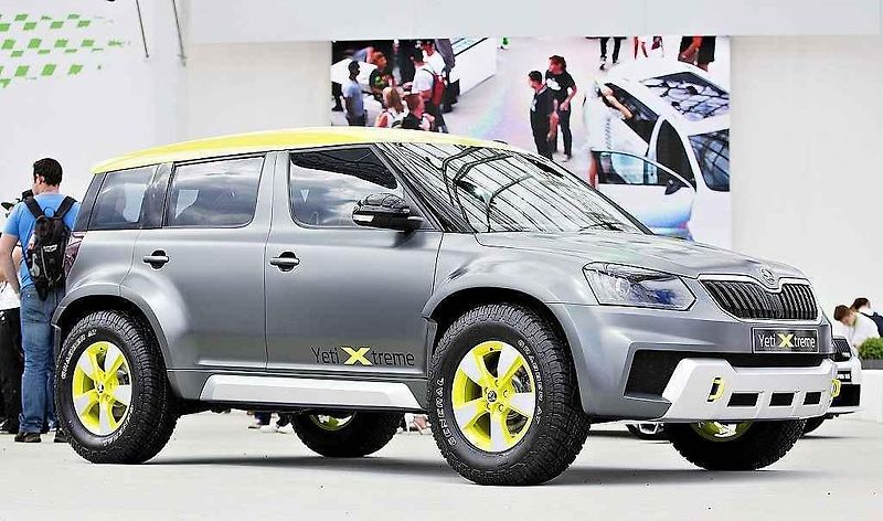 Škoda Yeti Xtreme.