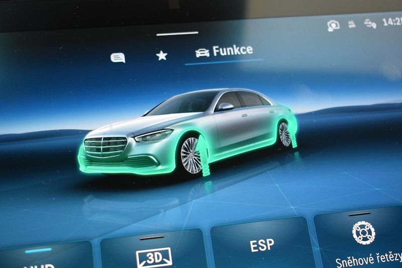 Mercedes-Benz Třídy S (2021) S400d AMG L 4M/360/Masáže/HUD/ - fotka 21 z 48