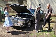 Kulatá světla, blýskající se chromy, brumlavé motory. Majitelům historických skvostů vyšla jejich první letošní projížďka na jedničku.