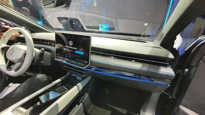 Automobilka Volkswagen odhalila na slavnostní premiéře v Berlíně nový model ID.7.