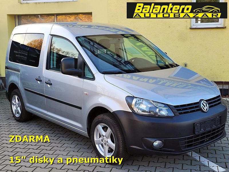 Volkswagen Caddy TDi *KLIMA*SERV.KNÍŽKA     - fotka 1 z 39