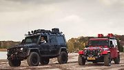 Mercedes-Benz G500 4x42 lyžaře Jona Olssona.