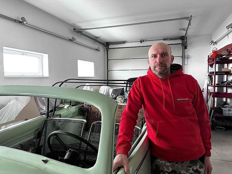 Dílna Tomáše Jirčíka v Blažkově na Žďársku.