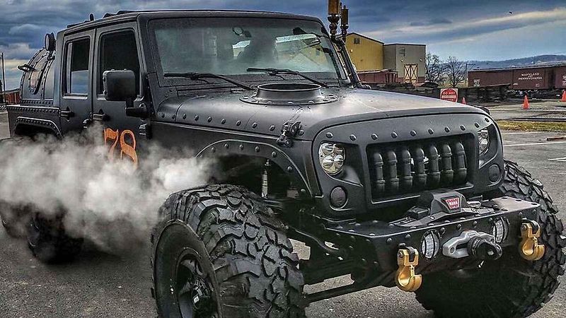 Parní Jeep Loco Hauk