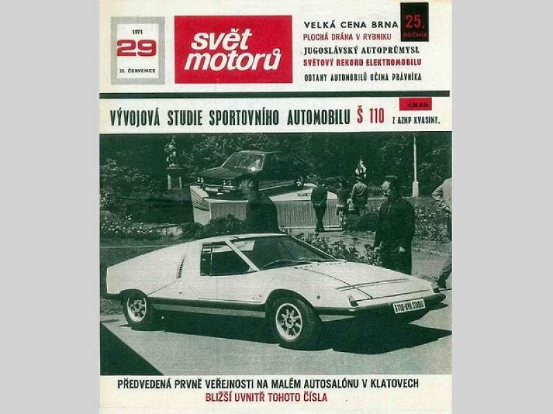 Světová premiéra Tatry 613 v Klatovech před 50 lety
