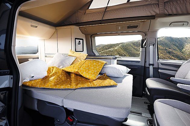 Nová generace obytného vozu Volkswagen California byla představena na specializovaném veletrhu Caravan Salon v německém Düsseldorfu., zdroj: se svolením Volkswagen