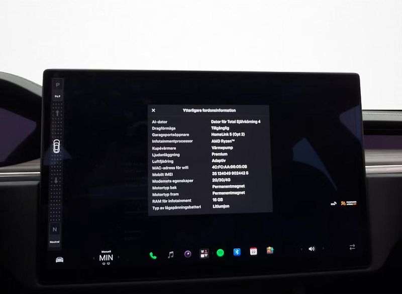 Tesla Model S LR AWD Vzduch Pano. Kam Yoke - fotka 18 z 35